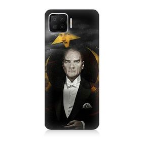 Oppo A73 Uyumlu Mustafa Kemal Atatürk Baskılı Silikon Kılıf