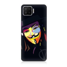 Oppo A73 Uyumlu Vendetta Baskılı Silikon Kılıf