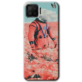 Oppo A73 Uzay Bahçesi Baskılı Uyumlu Silikon Kılıf
