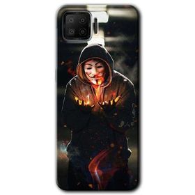 Oppo A73 V for Fire Baskılı Uyumlu Silikon Kılıf