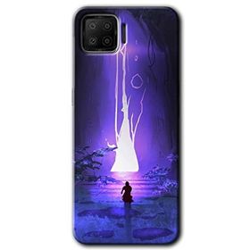 Oppo A73 Wanderer Silhouette Baskılı Uyumlu Silikon Kılıf