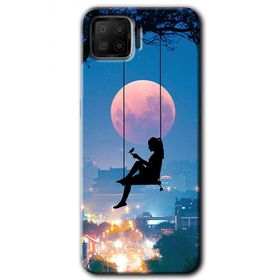 Oppo A73 Yalnız Kadın Baskılı Uyumlu Silikon Kılıf