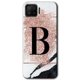 Oppo A73 Yarım Mermer Baskılı Uyumlu Silikon Kılıf