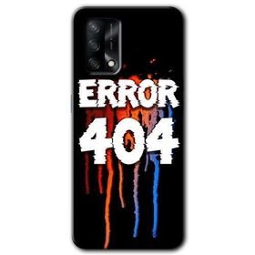 Oppo A74 404 Error Baskılı Uyumlu Silikon Kılıf