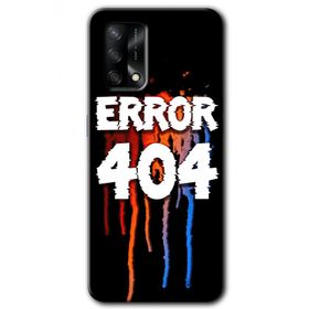 Oppo A74 404 Error Baskılı Uyumlu Silikon Kılıf