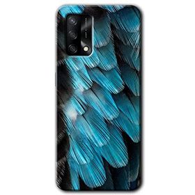Oppo A74 9D Tüyler Baskılı Uyumlu Silikon Kılıf