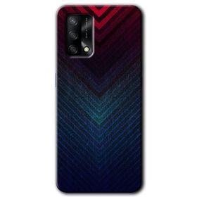 Oppo A74 Abstract 4 Baskılı Uyumlu Silikon Kılıf