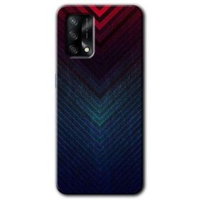 Oppo A74 Abstract 4 Baskılı Uyumlu Silikon Kılıf