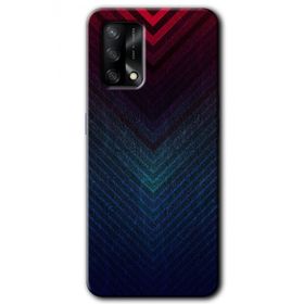 Oppo A74 Abstract 4 Baskılı Uyumlu Silikon Kılıf