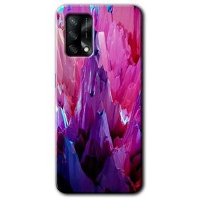 Oppo A74 Abstraction Sharp Baskılı Uyumlu Silikon Kılıf