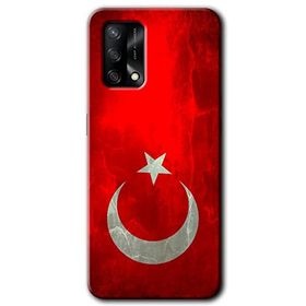 Oppo A74 Albayrak Baskılı Uyumlu Silikon Kılıf