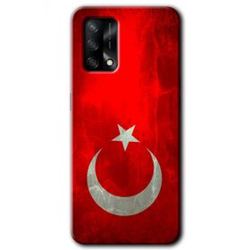 Oppo A74 Albayrak Baskılı Uyumlu Silikon Kılıf