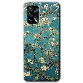 Oppo A74 Almond Blossom Baskılı Uyumlu Silikon Kılıf
