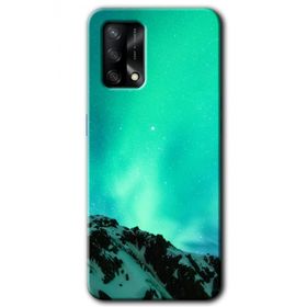 Oppo A74 Aurora Baskılı Uyumlu Silikon Kılıf