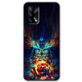 Oppo A74 Ballı Baykuş Baskılı Uyumlu Silikon Kılıf