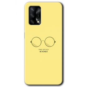 Oppo A74 Be Honest Baskılı Uyumlu Silikon Kılıf