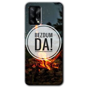 Oppo A74 Bezdum Da Baskılı Uyumlu Silikon Kılıf
