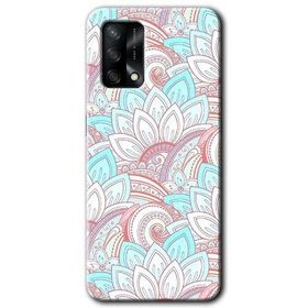Oppo A74 Çin Mandala 1 Baskılı Uyumlu Silikon Kılıf