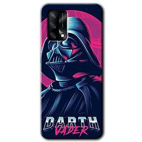 Oppo A74 Darth Vader Baskılı Uyumlu Silikon Kılıf