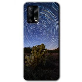 Oppo A74 Eclipse Sky Baskılı Uyumlu Silikon Kılıf