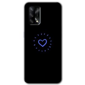 Oppo A74 Flash Logo Baskılı Uyumlu Silikon Kılıf