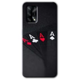 Oppo A74 Full As Baskılı Uyumlu Silikon Kılıf