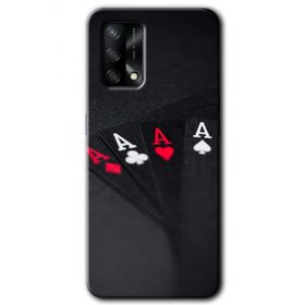 Oppo A74 Full As Baskılı Uyumlu Silikon Kılıf