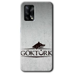 Oppo A74 Göktürk Baskılı Uyumlu Silikon Kılıf