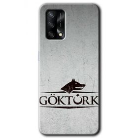 Oppo A74 Göktürk Baskılı Uyumlu Silikon Kılıf