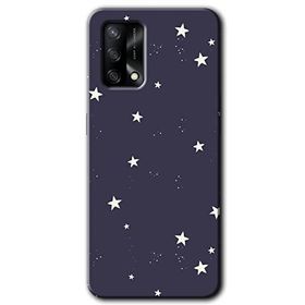 Oppo A74 Gökyüzü Yıldız Baskılı Uyumlu Silikon Kılıf