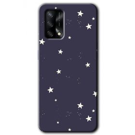 Oppo A74 Gökyüzü Yıldız Baskılı Uyumlu Silikon Kılıf