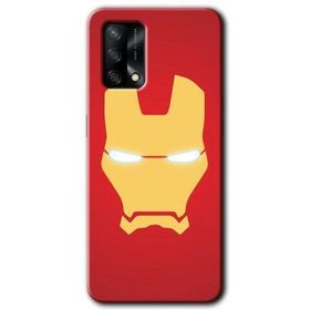 Oppo A74 İronMan Baskılı Uyumlu Silikon Kılıf