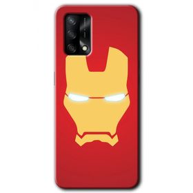 Oppo A74 İronMan Baskılı Uyumlu Silikon Kılıf