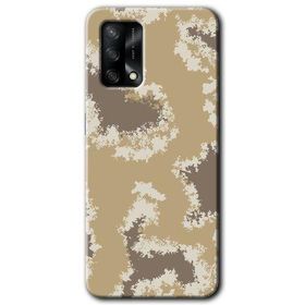 Oppo A74 Kamuflaj 33 Baskılı Uyumlu Silikon Kılıf