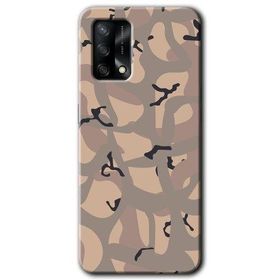 Oppo A74 Kamuflaj 6 Baskılı Uyumlu Silikon Kılıf