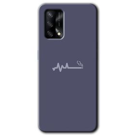 Oppo A74 Kara Kedi Baskılı Uyumlu Silikon Kılıf