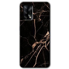 Oppo A74 Kara Kedi Baskılı Uyumlu Silikon Kılıf