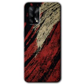 Oppo A74 Kumaş Deseni 6 Baskılı Uyumlu Silikon Kılıf
