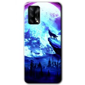 Oppo A74 Mega Kurt Baskılı Uyumlu Silikon Kılıf