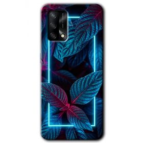 Oppo A74 Mekanik Yaprak 4 Baskılı Uyumlu Silikon Kılıf