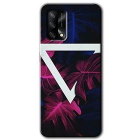 Oppo A74 Mekanik Yaprak Baskılı Uyumlu Silikon Kılıf