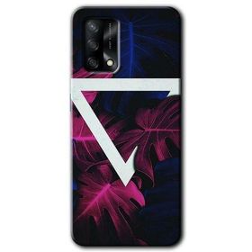 Oppo A74 Mekanik Yaprak Baskılı Uyumlu Silikon Kılıf