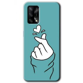 Oppo A74 Mutluluk Baskılı Uyumlu Silikon Kılıf