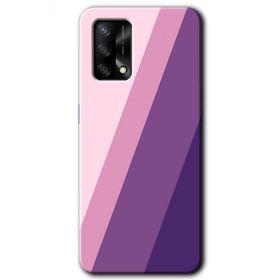 Oppo A74 Oblique Baskılı Uyumlu Silikon Kılıf