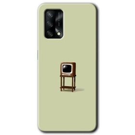 Oppo A74 Retro TV Baskılı Uyumlu Silikon Kılıf
