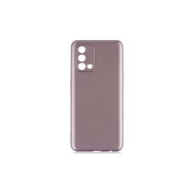 Oppo A74 Rose Gold Kılıf Zırhlı Standlı Mıknatıslı Tank Kapak
