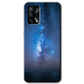 Oppo A74 Samanyolu Baskılı Uyumlu Silikon Kılıf