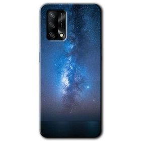 Oppo A74 Samanyolu Baskılı Uyumlu Silikon Kılıf