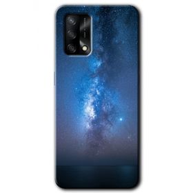 Oppo A74 Samanyolu Baskılı Uyumlu Silikon Kılıf