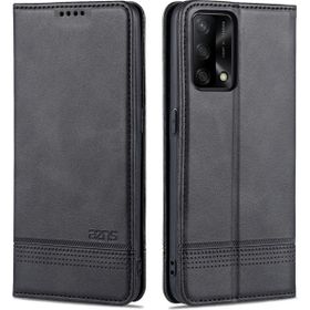 Oppo A74 Siyah Kılıf Zırhlı Standlı Mıknatıslı Tank Kapak
